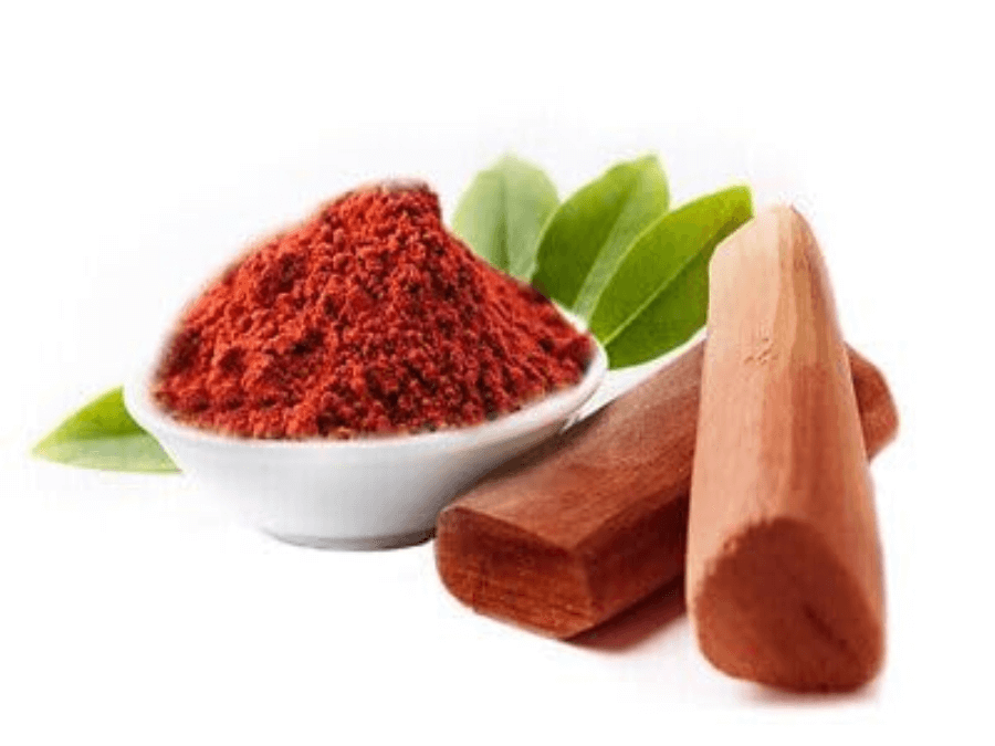 Organic Red Sandal Wood Powder